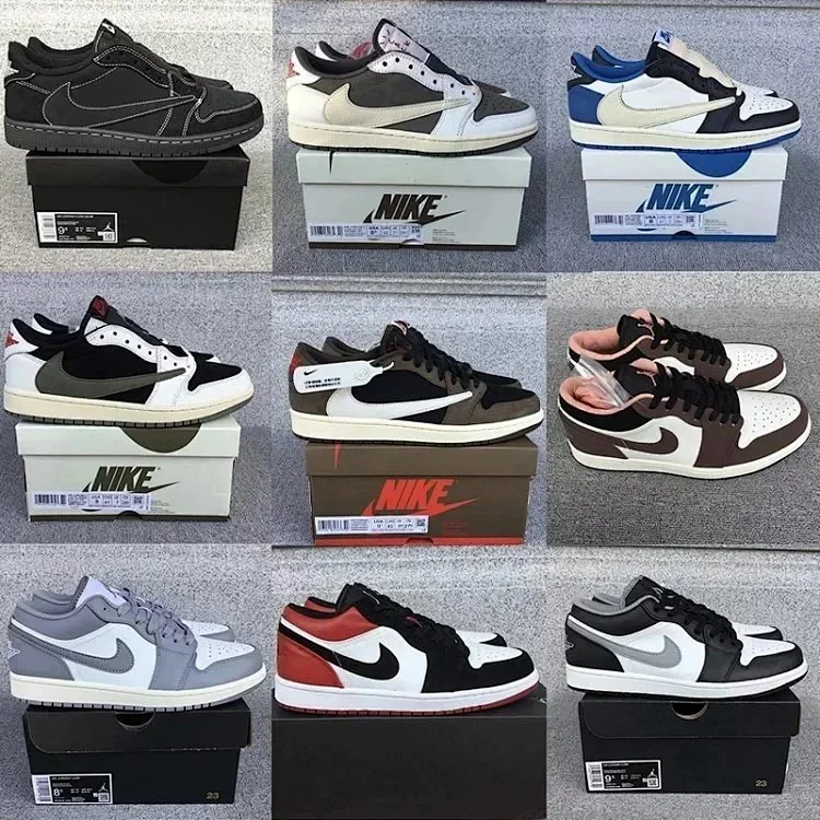  AJ1 X Travis Scott（33+ Styles）